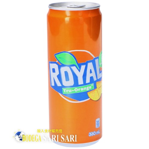 Royal Tru-Orange 330ml - ロイヤル オレンジ ジュース