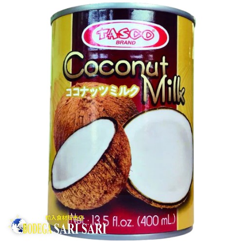Tasco Coconut Milk 400ml - タスコ ココナッツミルク