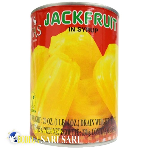 Tas Jack Fruit in Syrup 565g - イエロージャックフルーツ