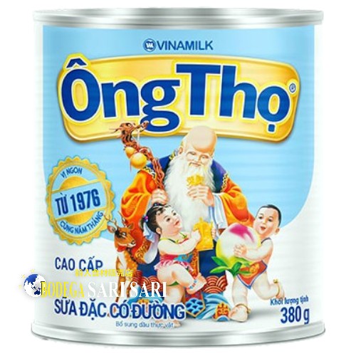 VIN VINAMILK CONDENSED CREAM 380g - コンデンスクリーム - Sua Dac Ong Tho - Sữa Ông Thọ