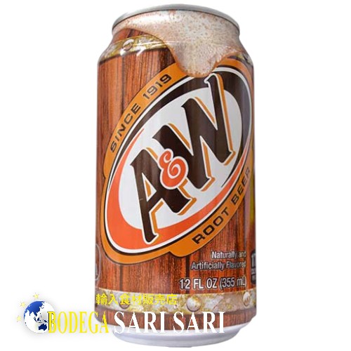 A&W Root Beer 355ml - ルートビア