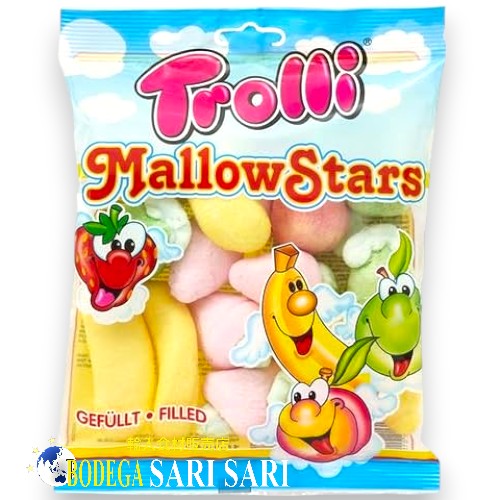 TROLLI MALLOW STARS 150g - トローリ マロウスターズ マシュマロ - marshmallow