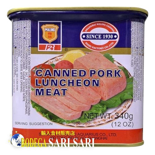 MALING LUNCHEON MEAT 340g - マリン ランチョンミート Lapad