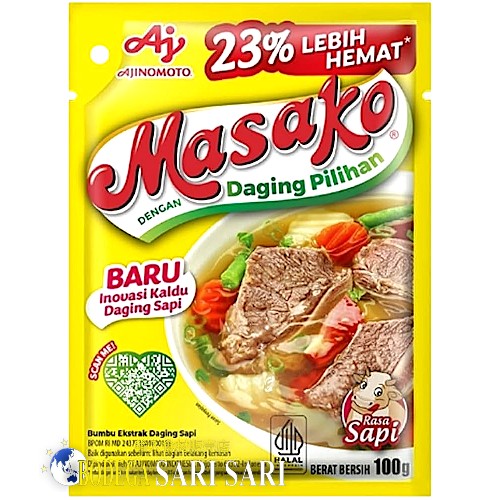 MASAKO BUMBU PENYEDAP RASA SAPI 100g - マサコ牛肉風味調味料