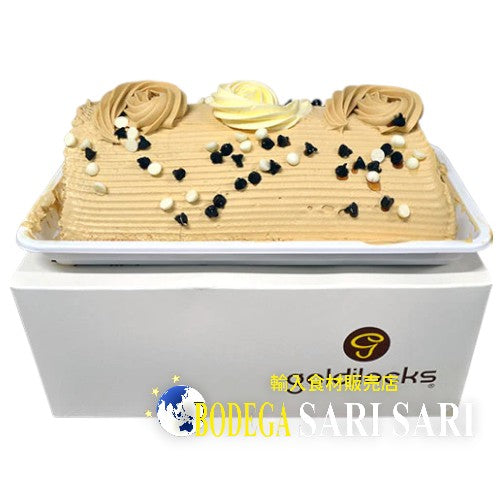 Pastel enrollado de moca Ricitos de Oro