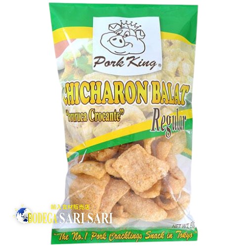 PORK KING CHICHARON BALAT REGULAR 60g - ポークキング チッチャロン レギュラー