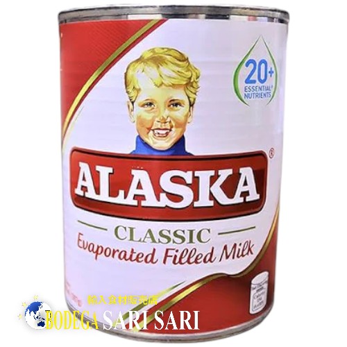 Alaska Evaporated Filled Milk 370ml - アラスカ エバップミルク