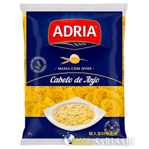 ADRIA CABELO DE ANJO 500g - アドリア カッペリーニ パスタ 早ゆで3分