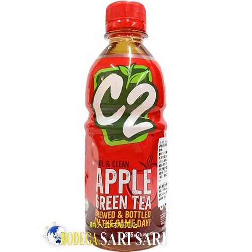 C2 APPLE GREEN TEA 355ml - シーツー アップル グリーンティー