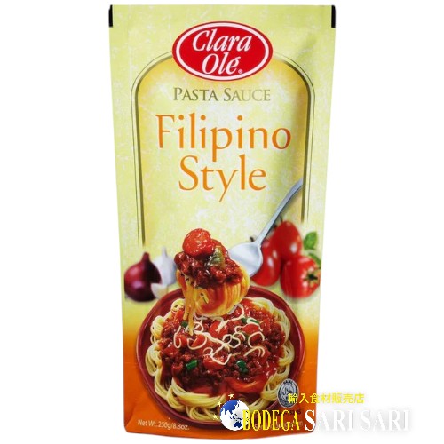 Clara Ole Pasta Spaghetti Sauce Filipino Style 250g - クララオレ スパゲッティソース フィリピノ スタイル (claraole)