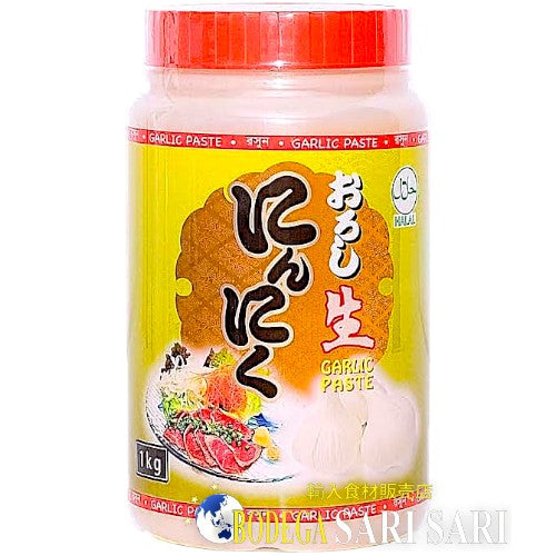 GARLIC PASTE 1KG - 生おろしにんにく ( HALAL ) alho em Pasta