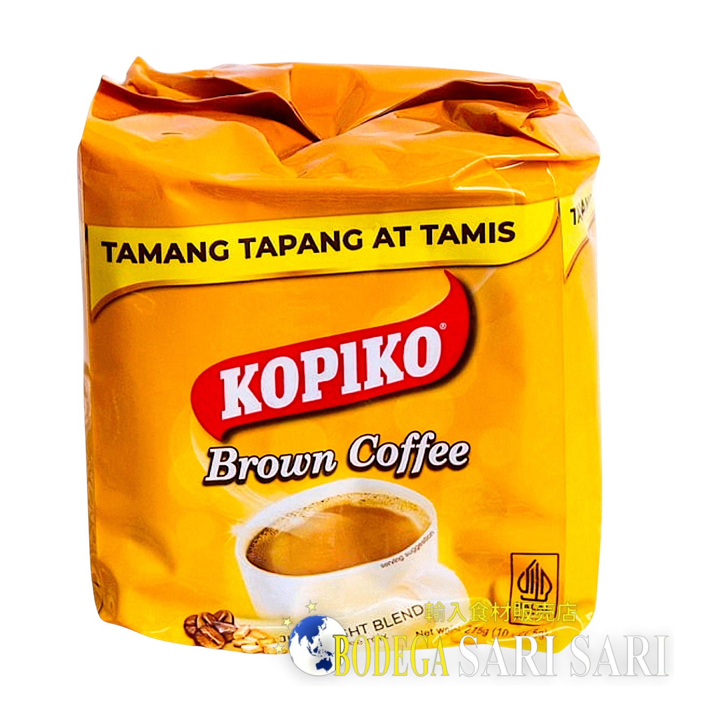 KOPIKO COFFEE BROWN 275g x 10pack - コピコ インスタント コーヒー ミックスブラウン