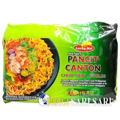 LUCKY ME PANCIT CANTON CHILIMANSI 360g - ラッキーミー パンシットカントン チリマンシー