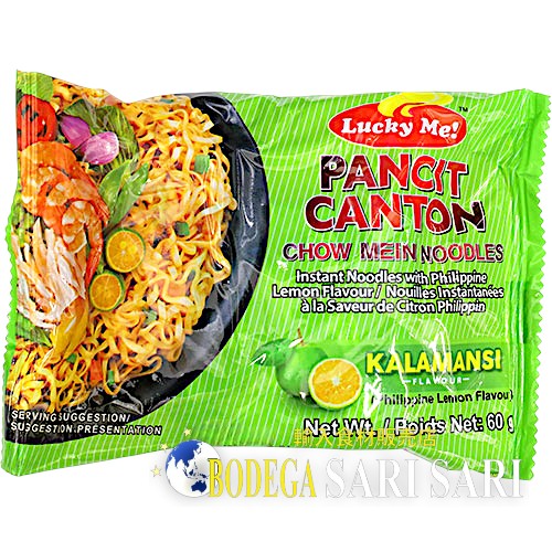 LUCKY ME PANCIT CANTON KALAMANSI 60g - ラッキーミー パンシットカントン カラマンシー
