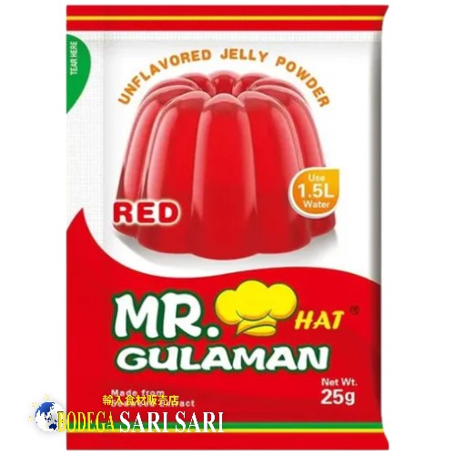 Mr. Gulaman Jelly Powder Red 25g - ミスターグラマン ゼリーパウダー レッド