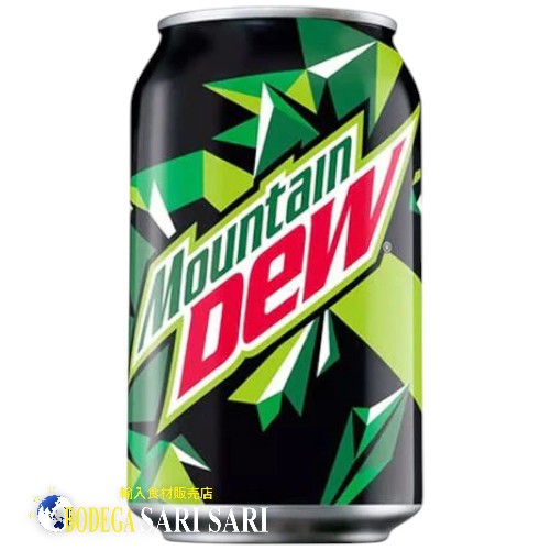 Mountain Dew in Can 330ml - マウンテンデュー