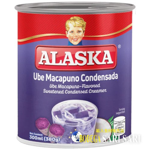 ALASKA UBE CONDENSADA 300ml - アラスカ ウベ マカプノ コンデンスミルク