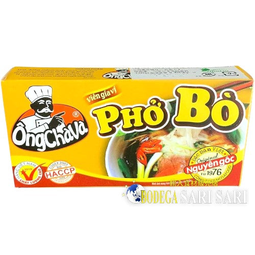 Ong Chava PHO BO 112.5g - オンチャバ  スープの素 フォーボー 牛肉風味
