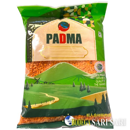 PADMA MASOOR DAL RED LENTIL 1KG - マスールダール 豆 レッドレンティル