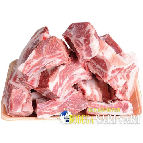 PORK SPARE RIBS CUT 1kg - 豚スペアリブカット- Costillas de cerdo cortada
