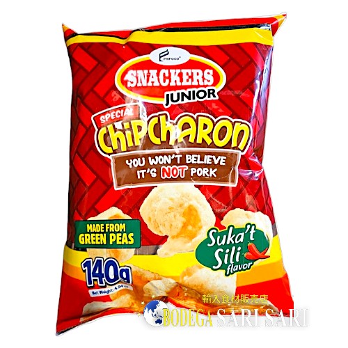 PRIFOOD SNACKERS CHIP-CHARON SUKAT SILI 140g - チッチャロン スナック菓子