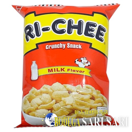 Ri-chee Crunchy Snack Milk Flavor 60g - リーチー クランチー スナック ミルク味