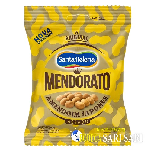 SANTA HELENA MENDORATO AMENDOIM JAPONES  200g - サンタエレナ メンドラート - Fried peanuts -