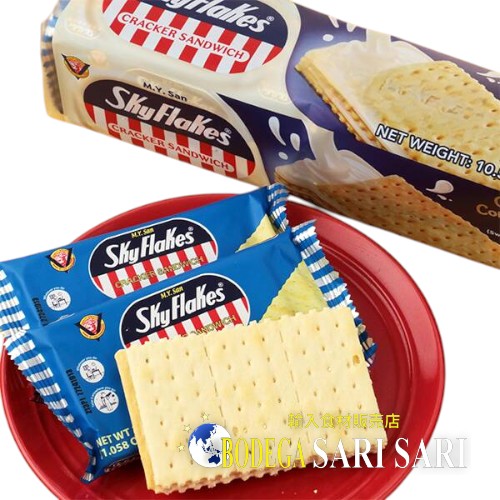 MY San SkyFlakes Cracker Condensada 300g - Skyflakes Sandwich Cracker Leche Condensada