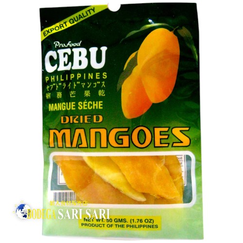 Cebu Dried Mangoes 50g - mango  セブ ドライマンゴー