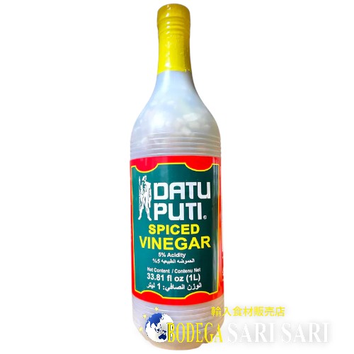 DATU PUTI VINEGAR SPICED 1L - ダトゥプティ スパイスド ビネガー ラージ