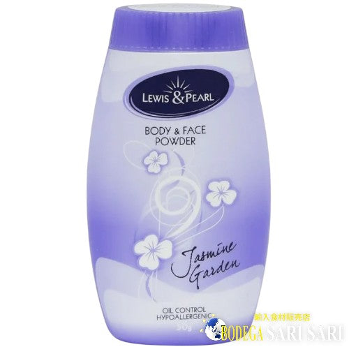 Polvos corporales y faciales Lewis & Pearl Jasmine Garden 50 g