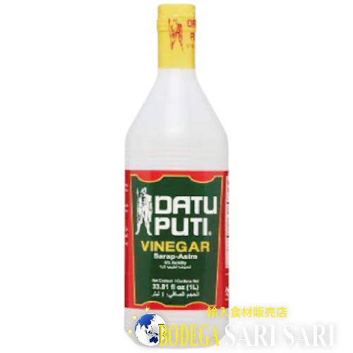 DATU PUTI VINEGAR PLAIN 1L - ダトゥプティ ビネガー ラージ