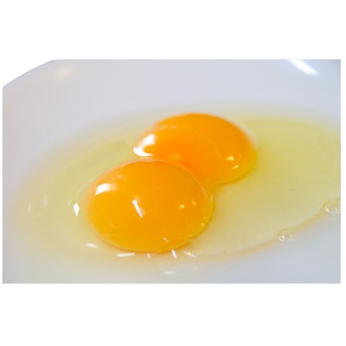 白双子卵ジャンボサイズ 30個 - Double yolk eggs - huevos doble yema XL
