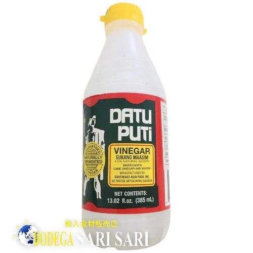 DATU PUTI VINEGAR 385ml - ダトゥプティ ビネガー スモール