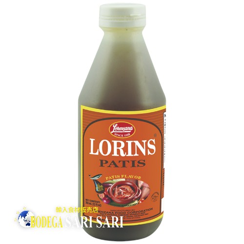 LORINS PATIS 350ml - ローリンス パティス スモール - フィッシュソース (魚醤・ナンプラー) fish sauce