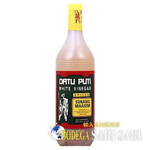 VINAGRE DATU PUTI ESPECIALIZADO 1L - Vinagre Especiado Datu Puti Grande