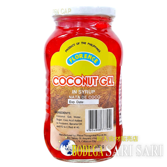 FLORENCE NATA DE COCO RED 340g - フローレンス　ナタデココ　レッド