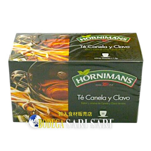 HORNIMANS TE CANELA Y CLAVO 37.5g - ホルニマンス　シナモン　クローブティー