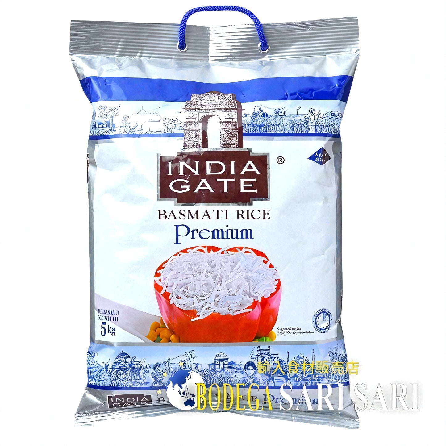 INDIA GATE BASMATI RICE PREMIUM 5kg - インディアゲート　バスマティライス