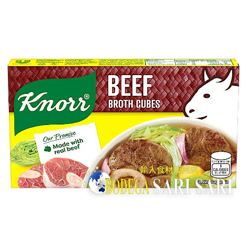 KNORR BEEF BROTH CUBES 60g - クノール　ビーフ　ブロス　キューブ