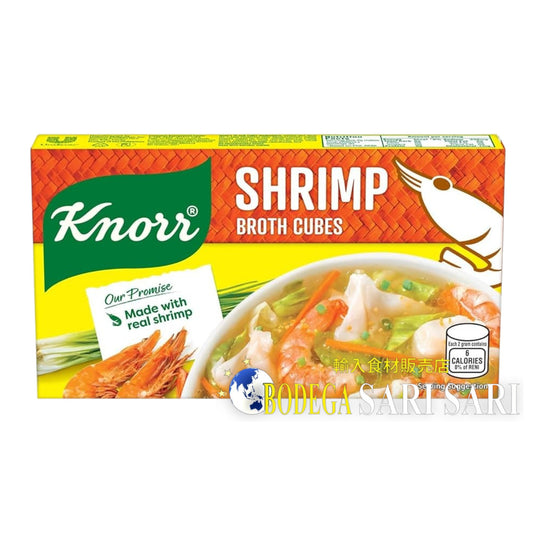 KNORR SHRIMP BROTH CUBES 60g - クノール　エビ キューブ　キューブ