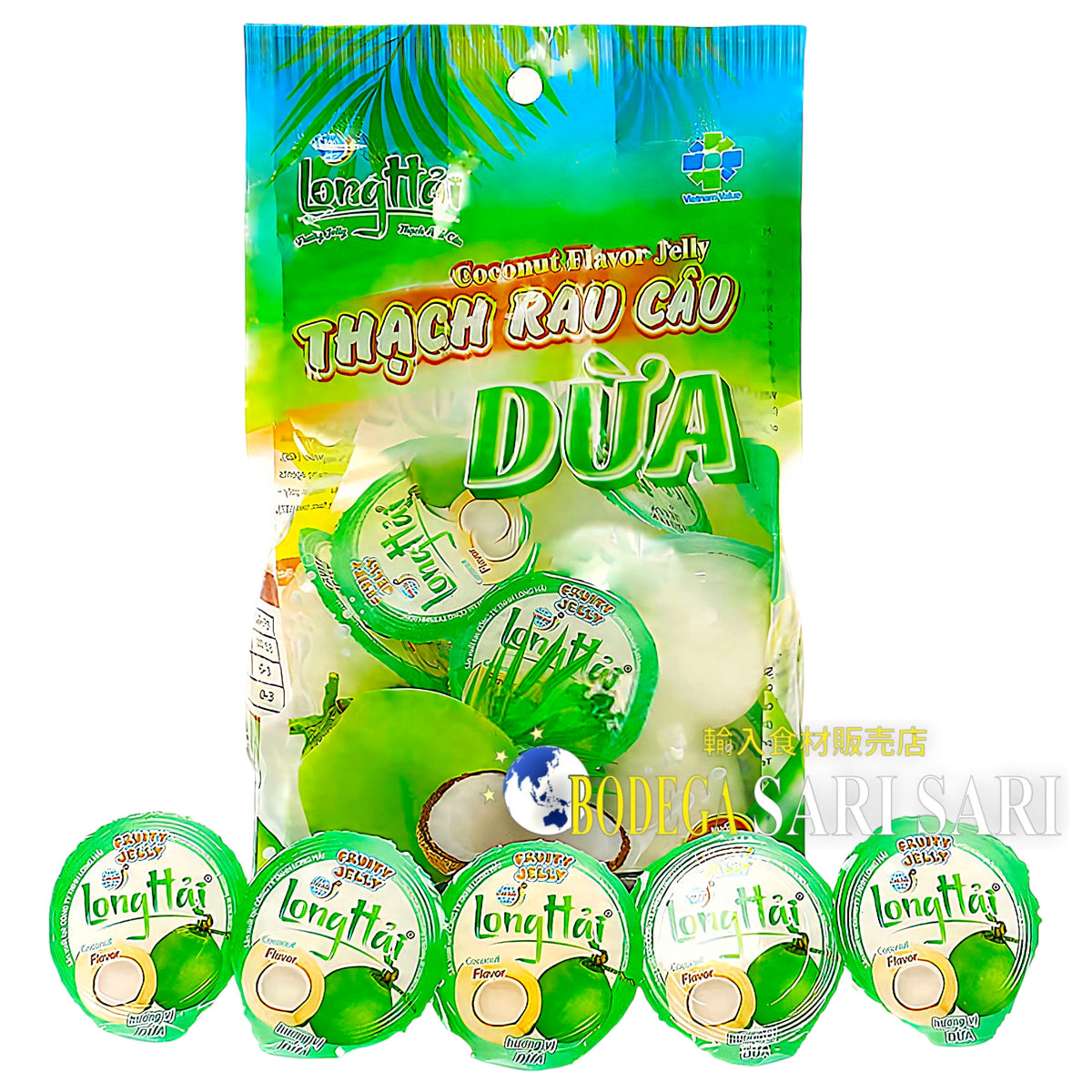 LONG HAI COCONUT JELLY 416g - ロンハイ　ココナッツゼリー