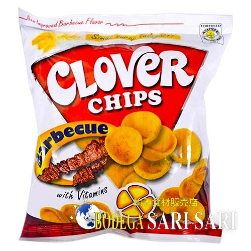 Leslie’s Clover Chips Barbecue 55g - レスリーズ　クローバーチップス　バーベキュー