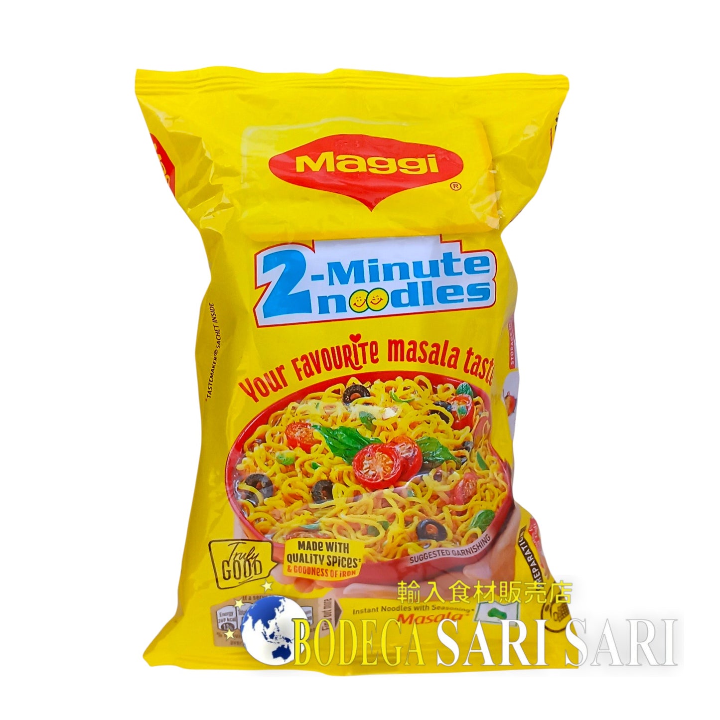 MAGGI NOODLES 140g - マギー　インスタント　ヌードル　マサラ味