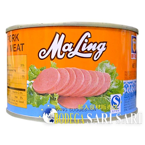 MALING LUNCHEON MEAT 397g - マリン　ランチョンミート　梅林午餐肉