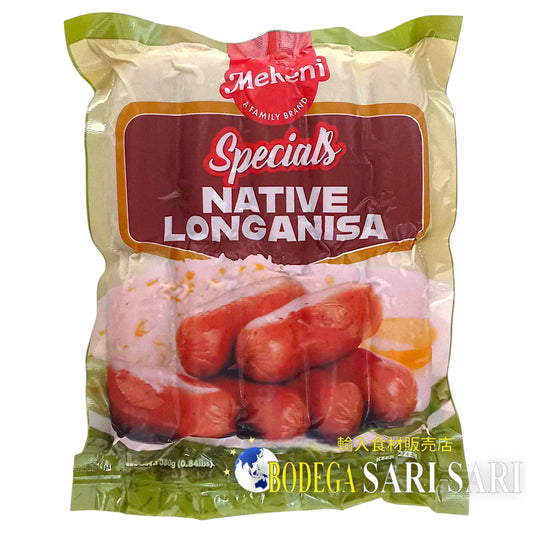 MEKENI SPECIALS NATIVE LONGANISA 380g - メケーニ　スペシャル　ネイティブ　ロンガニーサ