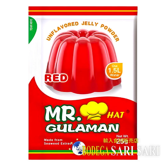 Mr. Gulaman Jelly Powder Red 25g - ミスターグラマン ゼリーパウダー レッド