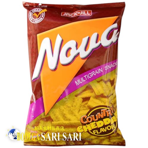 NOVA COUNTRY CHEDDAR 78g - トルティロス バーベキュー味スナック JACK & JILL CHEESE