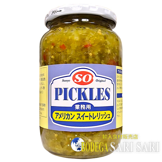 SO PICKLES RELISH AMERICAN SWEET 390g - SO　アメリカンスイートレリッシュ