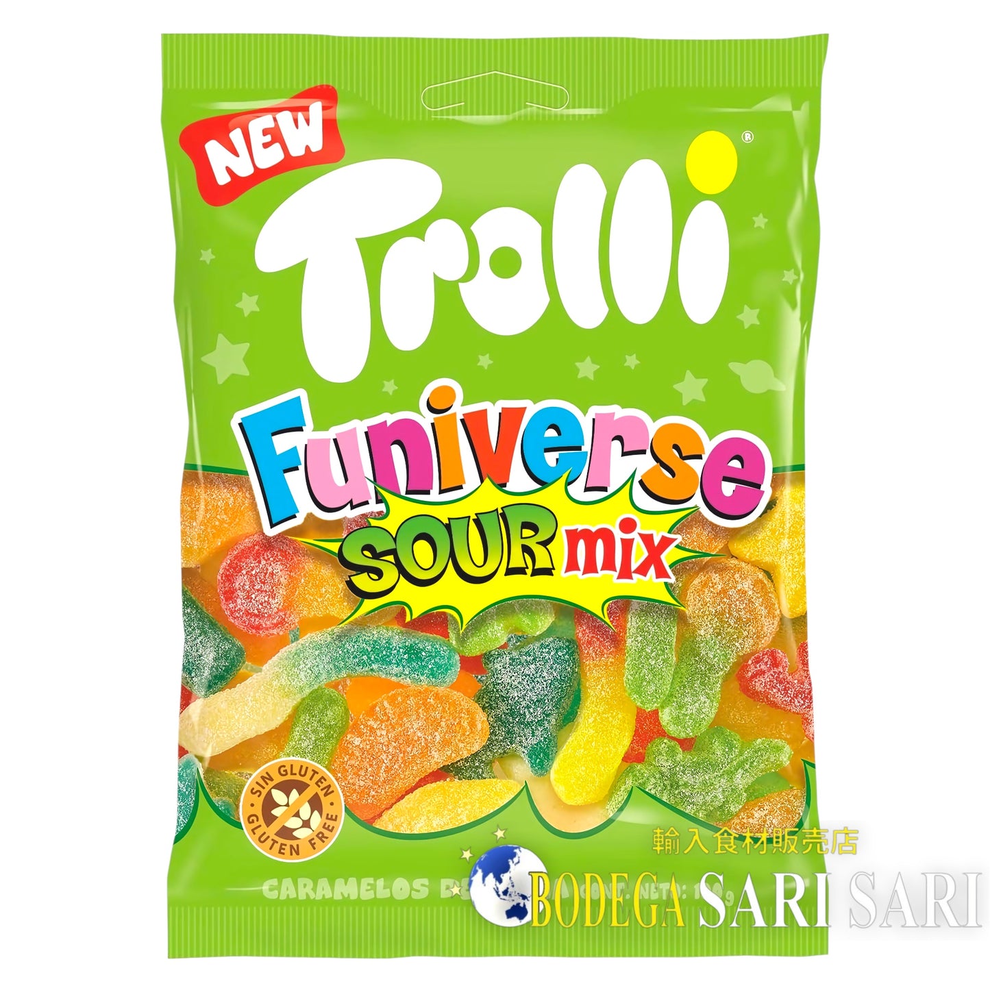 TROLLI FUNIVERSE SOUR MIX 100g - トローリ ファニバース サワーミックス